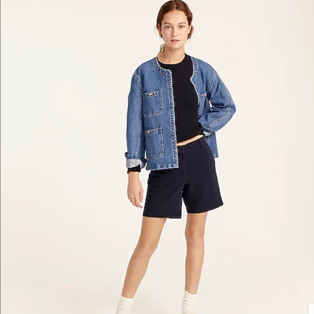 J.Crew - 7 inch Chino Shorts - Navy Blue